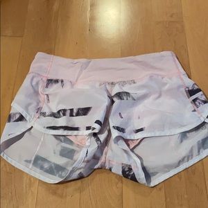 Lululemon speed shorts